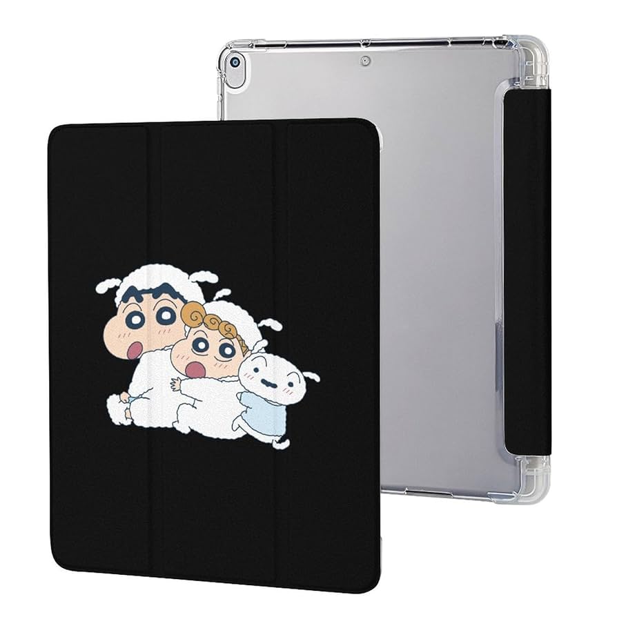 iPad - 極美品 iPad Air3 (64GB)+ logiクレヨン + ケース Amazon.co.jp: IPadケース クレヨンしんちゃん アイパッドケース